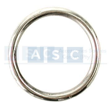 RING WELDED 5X50MM 316SS