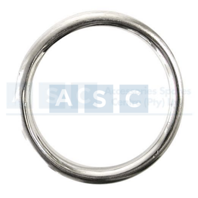 RING WELDED 6X50MM 316SS