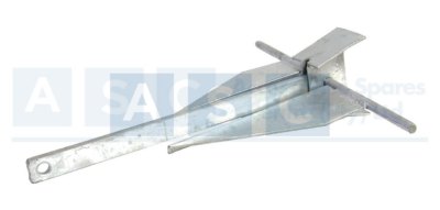 DANFORTH ANCHOR 6KG H/DUTY GALVINIZED