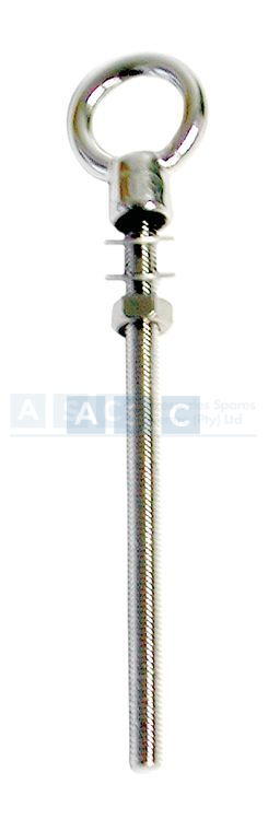 EYE BOLT LONG W/2 WASHERS & NUT 316SS