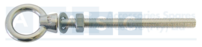 EYE BOLT LONG W/2 WASHERS & NUT 316SS