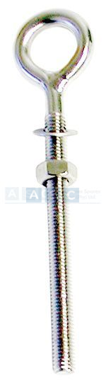 EYE BOLT WELDED 6X80MM 316SS