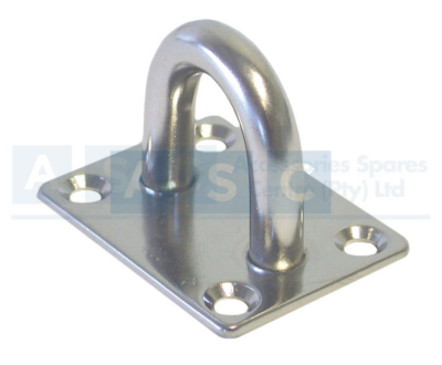EYE PLATE 10MM 304SS