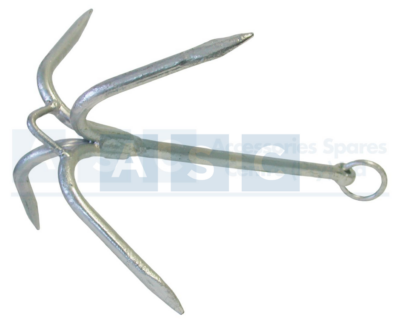 FLUKE ANCHOR W/RING 2.7KG H/DUTY GALV.