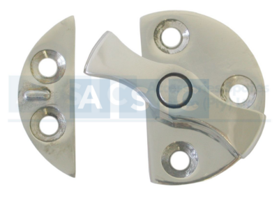DOOR BUTTON 45MM 316SS