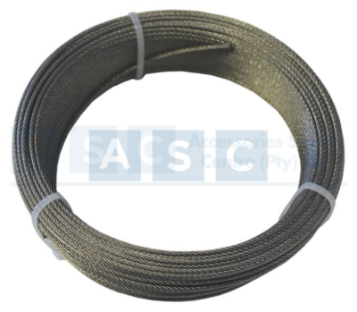 WIRE ROPE 1.5MM SS316 CORE 7X7 50M ROLL DISCONTINUED