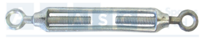 TURNBUCKLE EYE-EYE 12MM ELECTRO-GALVANIZ
