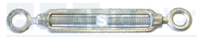 TURNBUCKLE EYE-EYE 6MM ELETRO-GALVANIZED