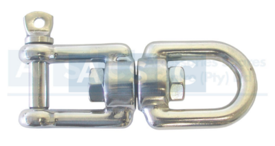 SWIVEL EYE-JAW 8MM 316SS