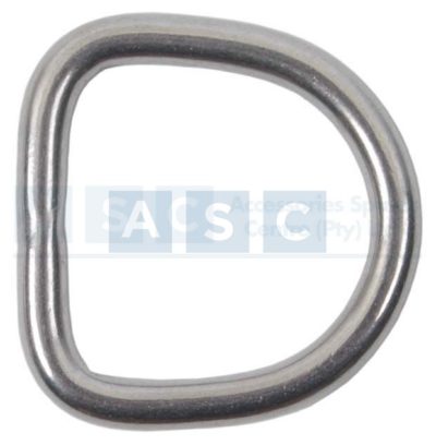 D RING 5X30X27MM 316SS