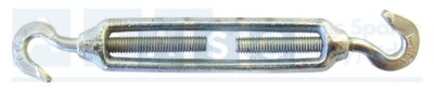 TURNBUCKLE HOOK-HOOK 6MM ELECTRO-GALV.