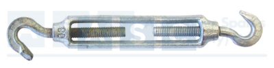 TURNBUCKLE HOOK-HOOK 8MM ELECTRO-GALV.