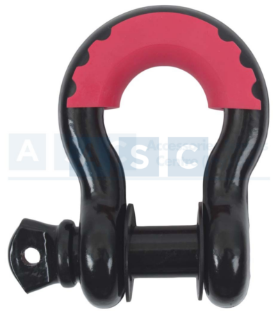 BOW-SHACKLE 4.75TON P/COATED W/SLEEVE 4 TIMES W.L.L