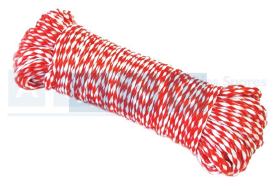 SKI-ROPE 10MM X 30M RED/WHITE