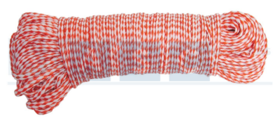 SKI-ROPE 10MMX50M RED/WHITE
