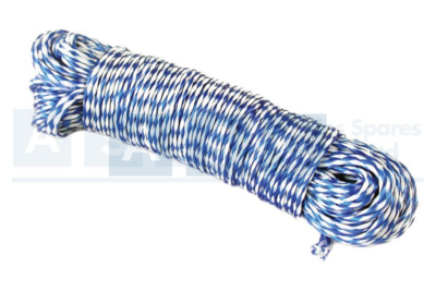SKI-ROPE 7MM X 30M BLUE/WHITE