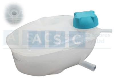 RADIATOR BOTTLE GOLF I.II W/SENSOR HOLE