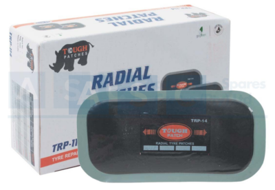 RADIAL PATCHES 78X152MM OVAL 10pcs