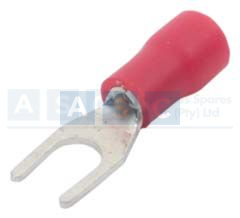 FORK TERMINAL RED 4.3MM