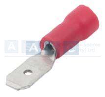 MALE TERMINAL RED 4.8MM