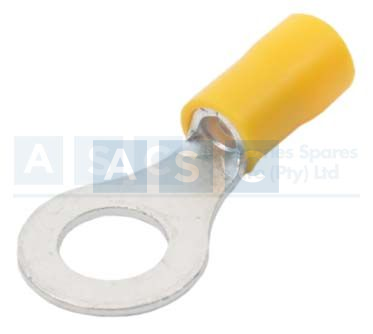 YELLOW RING TERMINAL 8.4MM(100)