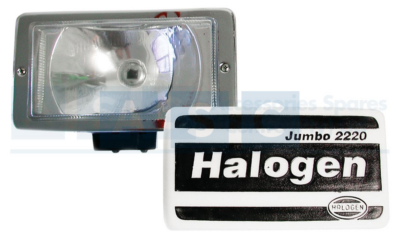 FOG LAMP BENZ TRUCK 1 PCS 240X130MM