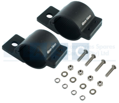 SPOT L/BRACKET SET 49-54MM BLACK