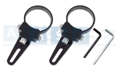 SPOT L/BRACKET SET 51MM BLACK ALUM.
