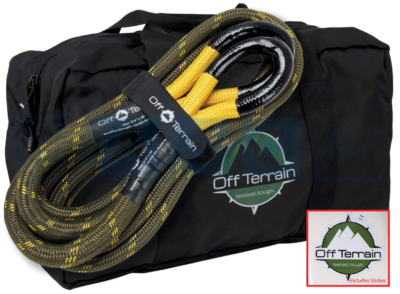 RECOVERY ROPE 6X19MM 8.6TN military green color nylon rope