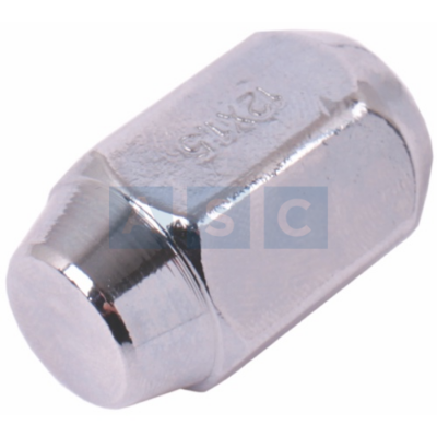 CHROME NUTS 12MM X 1.5MM  SOLD AS SINGLE
