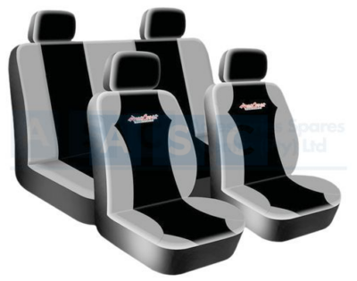 SEAT COVER 8PC GREY WEST COAST