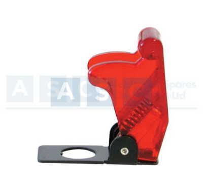 SWITCH COVER RED TRANSPARENT