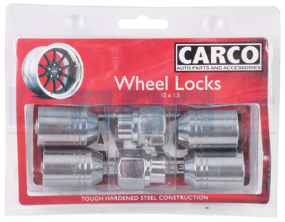 LOCKING WHEEL NUTS 12MM X1.5MM