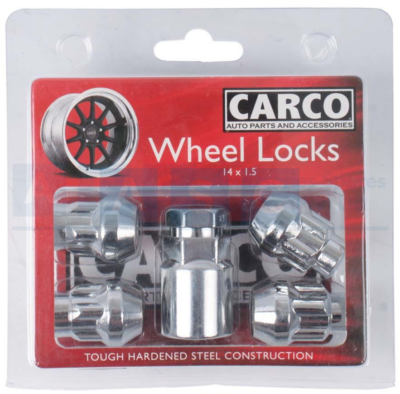 LOCKING WHEEL NUT 14MMX1.5 spanner size= 19/21mm