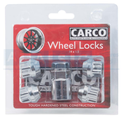 LOCK NUT SET 14MMX1.5MM spanner size= 19/21mm