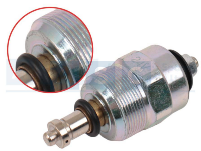 DIESEL SHUT OFF VALVE 24V DENSO/NISSAN/ BOSCH/IVECO/VOLVO/ROVER/MAN/DELPHI/DAF/