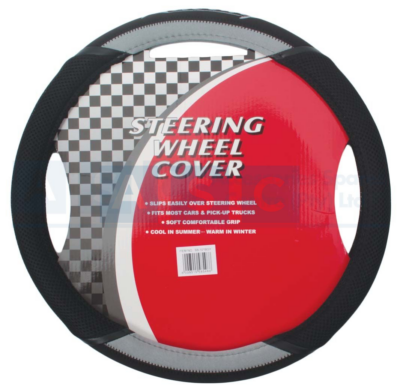 S/WHEEL COVER BLACK/GREY