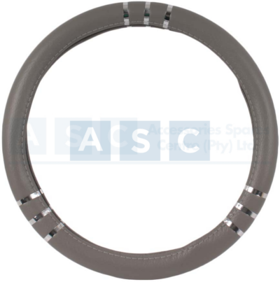 S/WHEEL COVER GREY/CHROME