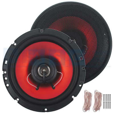 CAR SPEAKER SET 6 INCH MAX 180W RMS POWER 60W 4 OHMS  NO GUARANTEE