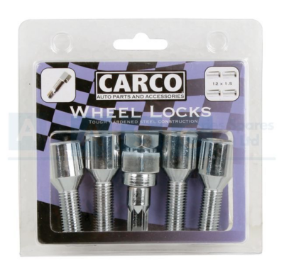 LOCK/WHEEL BOLT12X1.5 A/CAP/SP spanner size= 19/21mm