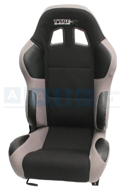RACING SEAT FRT GREY SET
