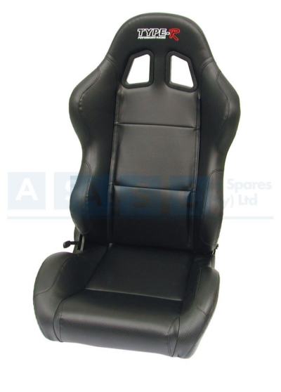 RECL. RACING SEAT CARBON BLACK PER PAIR