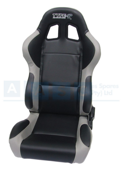 RACING SEAT CARBON GREY/BLACK RECL.PAIRS