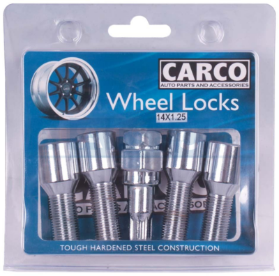 LOCK/WHEEL BOLT14X1.25 A/CAP/SP with 1 keys  spanner size= 19/21mm