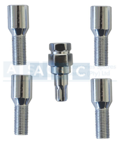 LOCK/WHEEL BOLT14X1.5/A/CAP/SP spanner size= 19/21mm