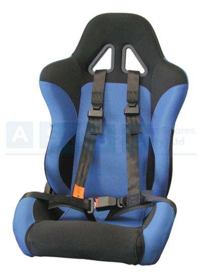 RACING SAFETY HARNESS BLACK