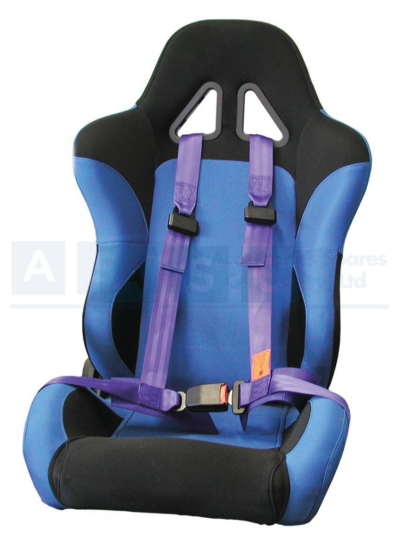 SAFETY BELT 3PT BLUE EMARK