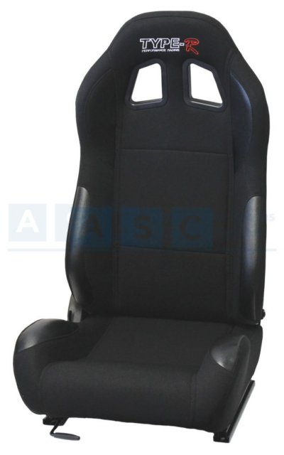 RECL.R/SEATS P/APPLE CLOTH BLK SET