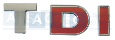 STICKER TDICHROME/RED