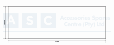 RACING STRIPS WHITE 20CMX4.5M